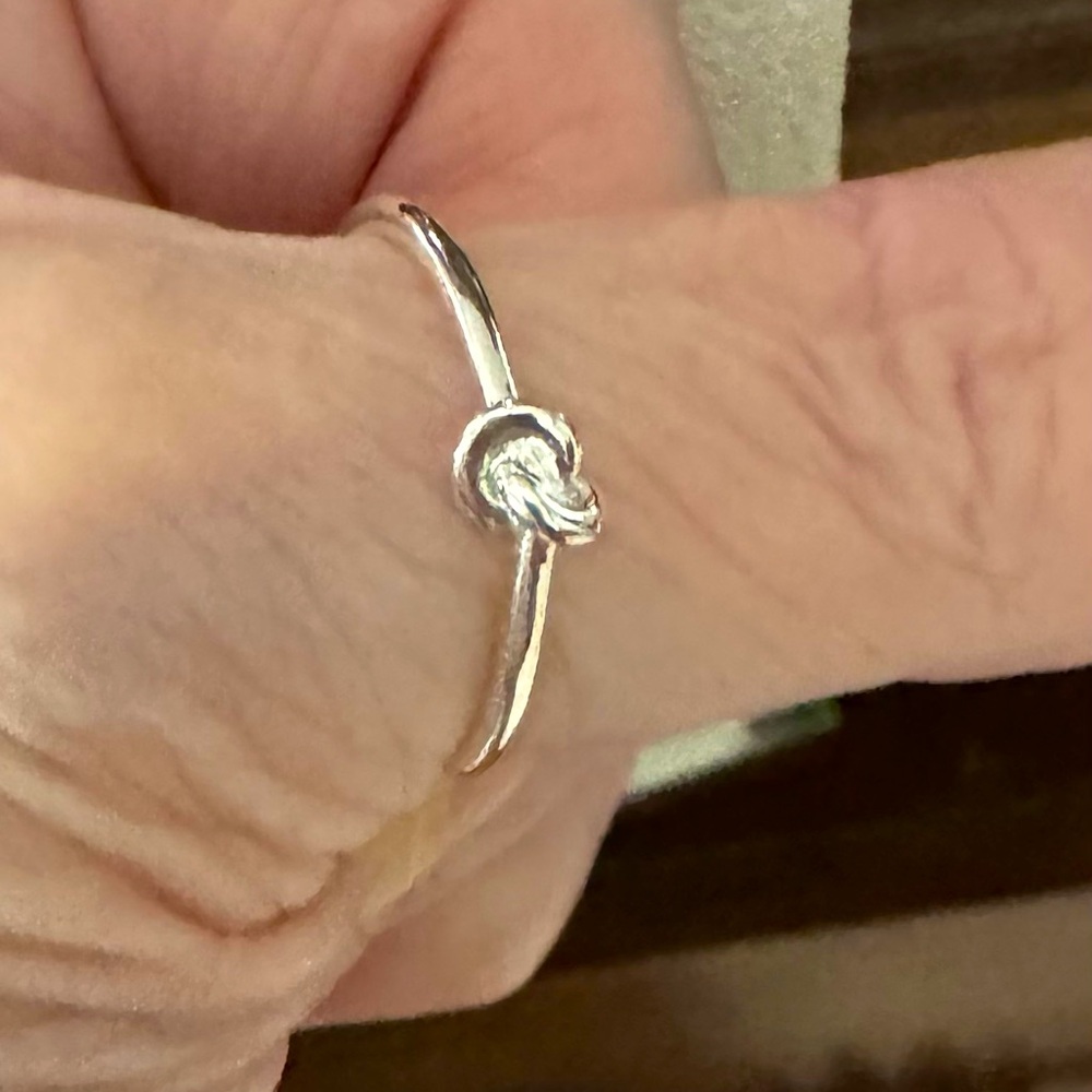 Kendra Scott Presleigh Love Knot Silver Ring